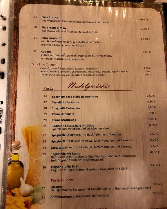 Ristorante-Pizzeria Schwarzwälder-Italiener